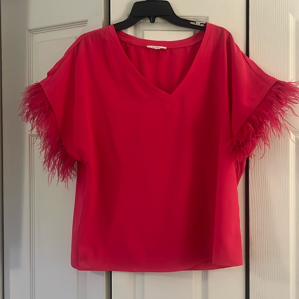EE Some pink feather top large